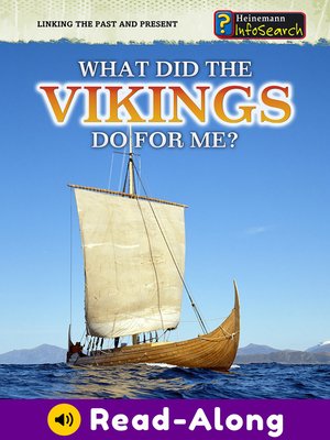 cover image of What Did the Vikings Do for Me?